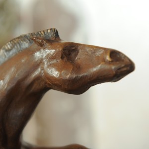 Horse - Bronze sculpture made by Alessandro Romano